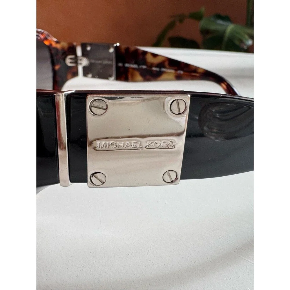 Michael Kors Davos MK5578 078 Oversized Tortoise Sunglasses Made in Italy